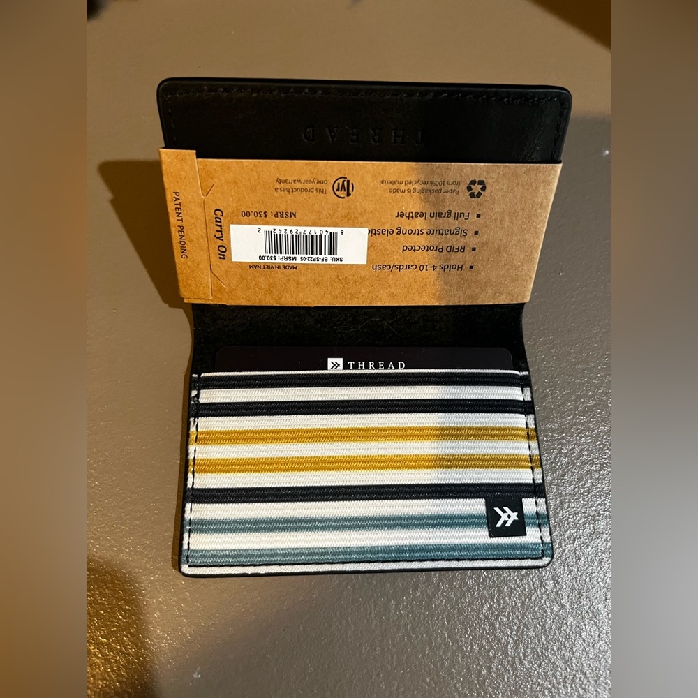 NWT Thread cardholder wallet